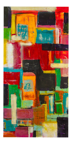 Anna Snijder, Colour Me Happy II, Acrylic on Canvas
