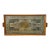 Mid 20th Century Greek Folk Art Straw Marquetry Protected Glass Serving Tray For Sale