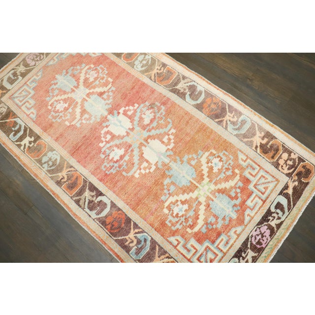 1940s Zabihi Collection Vintage Tibetan Rug, 3 X 5'5'' For Sale - Image 5 of 9