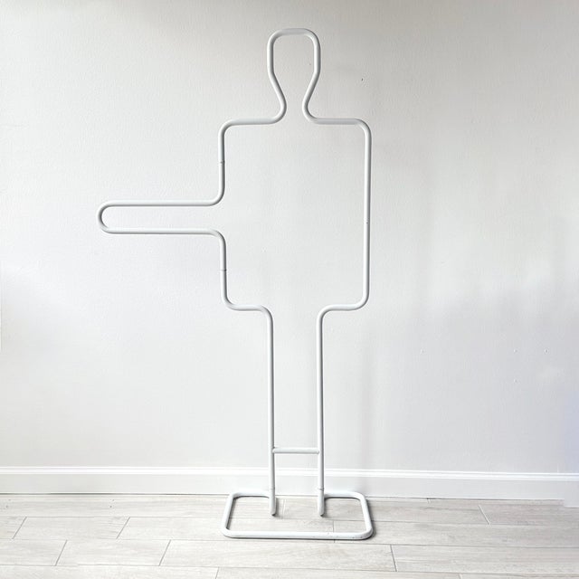 Metal Late 20th Century Postmodern Figural Valet For Sale - Image 7 of 12