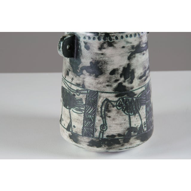 Vase with Handles from Jacques Blin, France, 1960s For Sale - Image 9 of 10