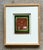 Wood Framed Abstract Mixed Media Postal Design Art For Sale - Image 7 of 12