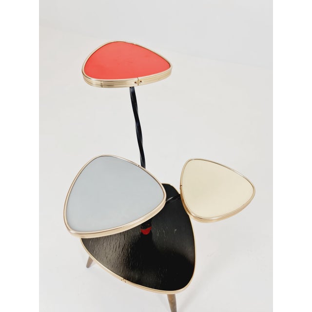 Wood Large German Plant Stand, 1950s For Sale - Image 7 of 11