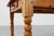 A charming French farmhouse table in solid pine, dating from the late 19th century. This piece embodies rustic...