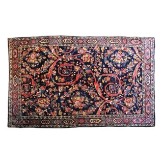 Handmade Middle Eastern Mahal Rug For Sale