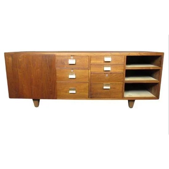 Very nice large-sized credenza sure to be a practical statement piece in your living space. Six large front drawers with...