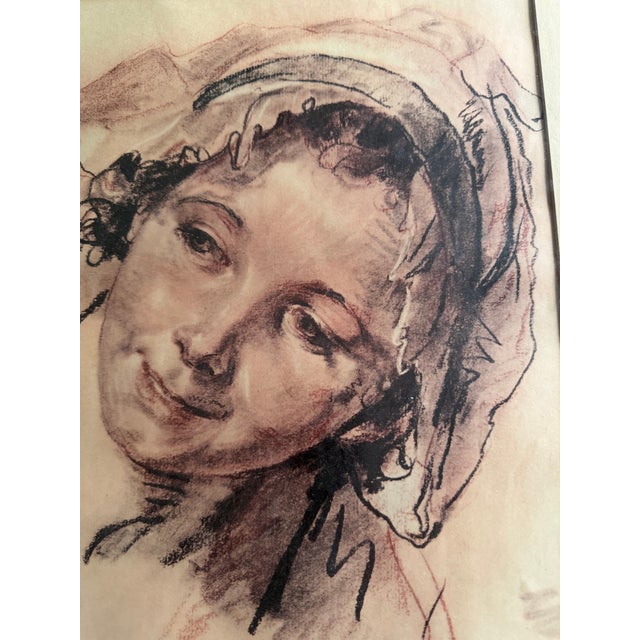 Mid 20th Century After Jean-Baptiste Greuze “Similing Girl” For Sale - Image 4 of 5