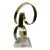 Late 20th Century Abstract Gold Aluminum Ribbon Sculpture by Dan Murphy For Sale