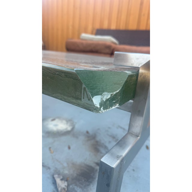 Magni Jewel Glass Coffee Table For Sale - Image 4 of 5
