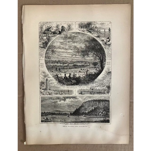 Up for sale is this beautiful antique print from Volume II of "Picturesque America", a two-volume set of books describing...
