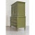 Mid Century Transitional Highboy Dresser by American of Martinsville in Olive Green - Newly Painted For Sale - Image 9 of 13