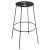 Metal High Black Acapulco Barstool by OK Design For Sale - Image 7 of 7