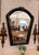 Large Rare Vintage Hollywood Regency Tessellated Horn Wall Mirror For Sale - Image 4 of 12