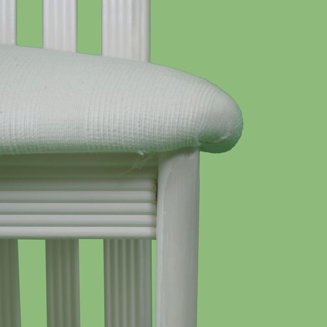 Hollywood Regency Set of 6 Dining Chairs in the Style of Pietro Constantini For Sale - Image 3 of 6