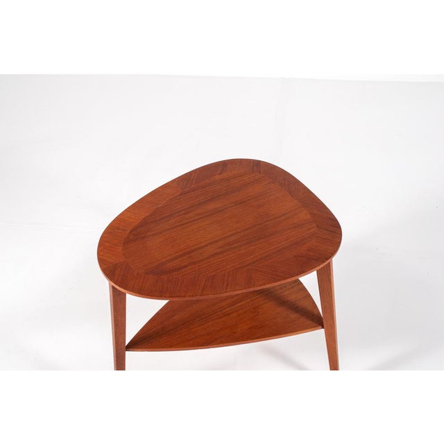 1960s Danish Modern Teak Side Table by Jørgen Aakjær Jørgensen, 1960s For Sale - Image 5 of 6