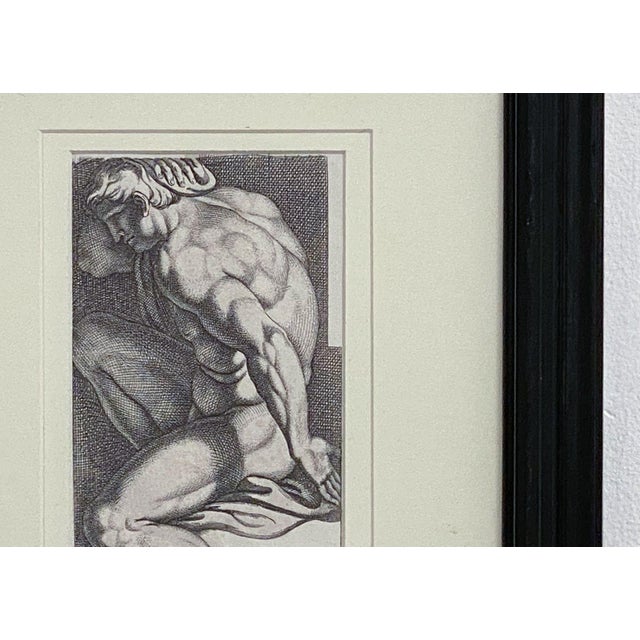Original Engraving From Annibale Carracci, "Loves of the Gods" For Sale - Image 4 of 4