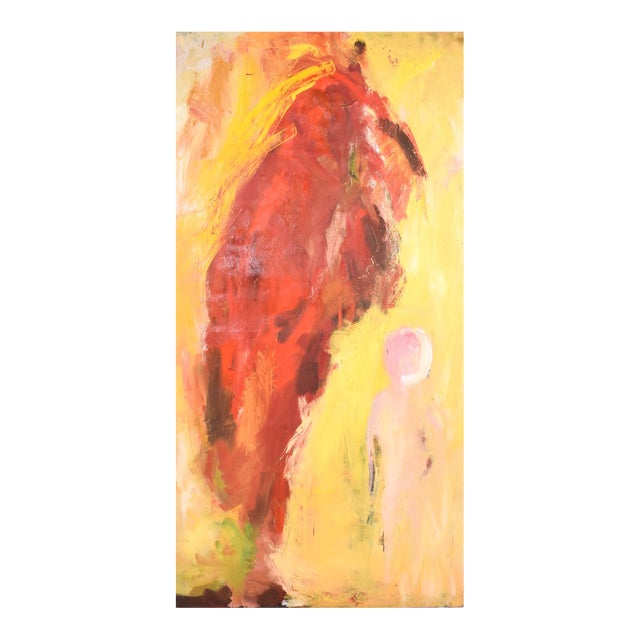 Abstract Painting, M. Thomsen, 1994, Acrylic on Canvas For Sale