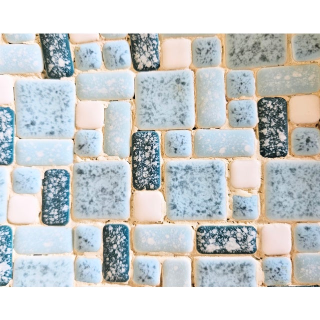 Modern 60s Retro Tile Decorative Bowl For Sale - Image 3 of 5