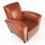 Art Deco Pair of Original French Art Deco Style Leather Club Chairs For Sale - Image 3 of 11