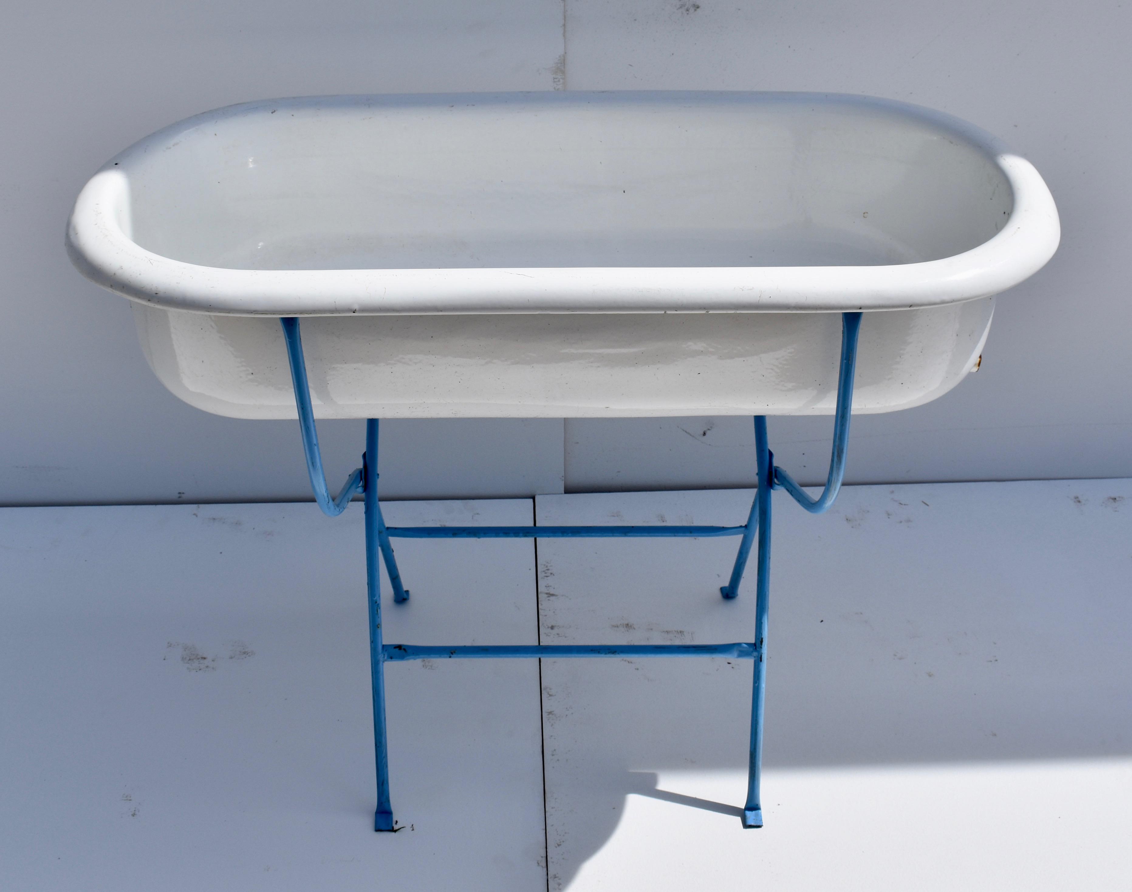 enamel baby bath