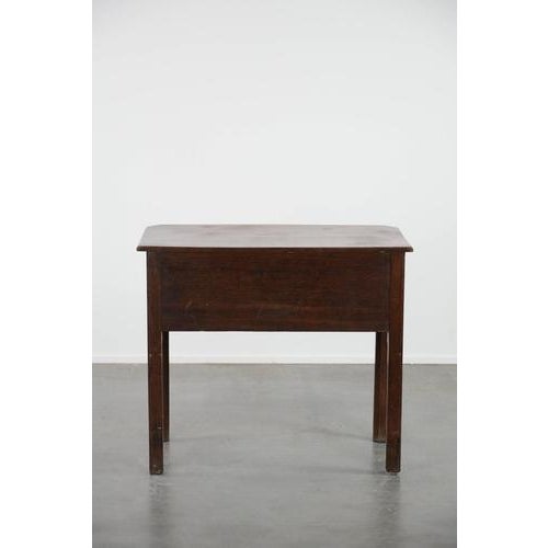 Antique English Oak Side Table, 1700s For Sale - Image 5 of 17