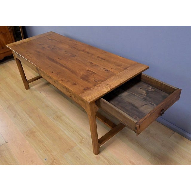 Farmhouse Table in Ash and Oak, 19th Century For Sale - Image 12 of 17