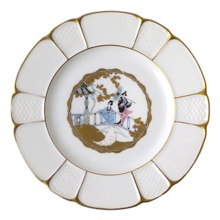 Swan Bird Design Porcelain Plate by Rosenthal, Circa Early-20th Century, Germany For Sale
