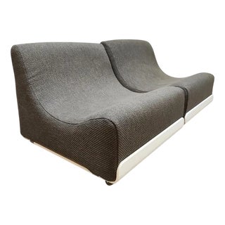 Vintage Modular Orbis Lounge Chairs by Luigi Colani for Cor, 1970s, Set of 2 For Sale