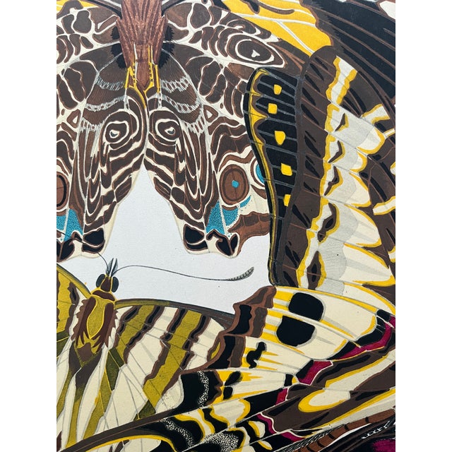 This listing is for Plate 5 from the 1924 E.A. Seguy publication PAPILLONS (Butterflies). Please see my other listings for...