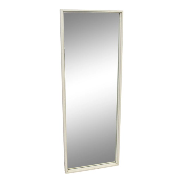 Mid-Century Modern Paul McCobb Planner Group White Wall Mirror For Sale