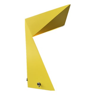 Origami Lacquered Table Lamp by Francois Champsaur, 2015 For Sale