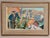 Carl Gunne, Figure by a Fence with Flowers, 1950s, Oil Painting on Canvas, Framed For Sale - Image 13 of 18