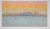 1985 collograph print on paper abstract sunset landscape by Walter Crump (20th, 21st century) Massachusetts. Signed, dated...