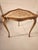 Italian 1950s Italian Florentine Gold Leaf Table For Sale - Image 3 of 6