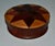 Vintage Star Inlay Round Wood Box For Sale - Image 11 of 13