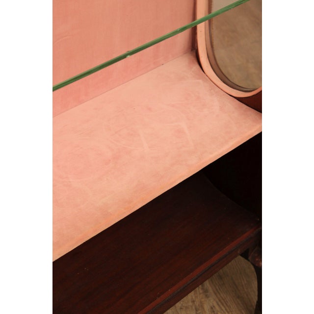 French Regence Style Gilt Bronze Mounted King Wood Vitrine Display Cabinet For Sale In Philadelphia - Image 6 of 12