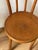 Art Deco Pair Vintage Thonet Style Bent Wood Chairs For Sale - Image 3 of 6