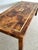 Vintage Patchwork Olive Burl Wood Extendable Dining Table For Sale - Image 13 of 13