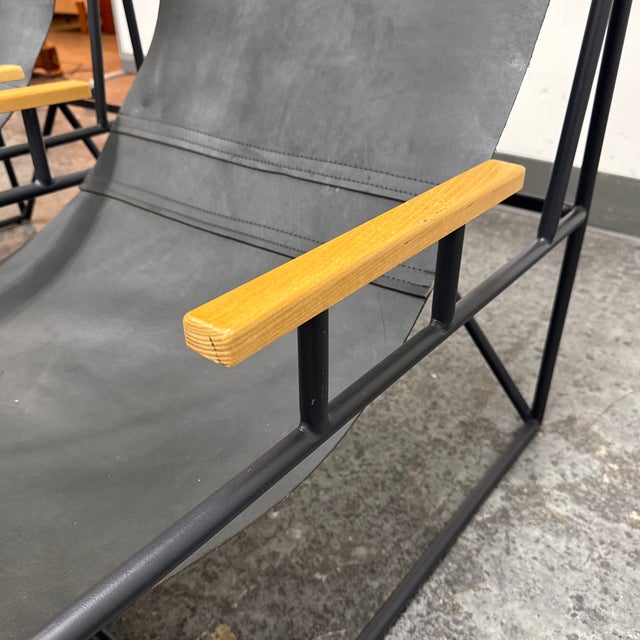 Four Hands Judson Sling Chairs, Pair For Sale - Image 11 of 12