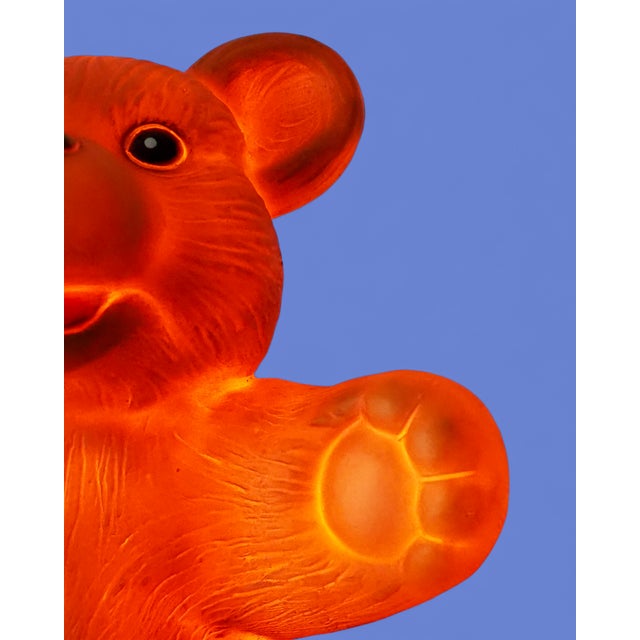 Brown Vintage Teddy Bear Lamp from Heico, 1980s For Sale - Image 8 of 11