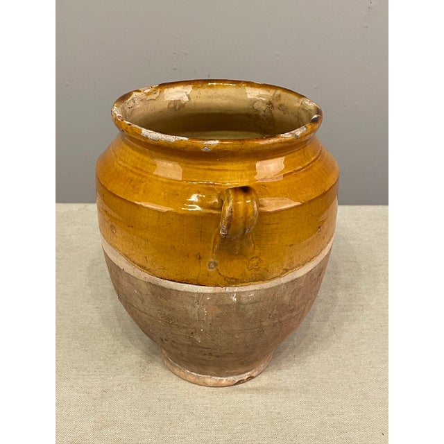 Ceramic Early 20th French Yellow Glazed Pottery For Sale - Image 7 of 9