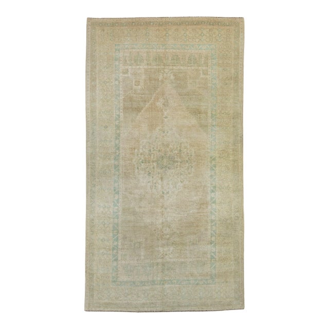 Turkish Vintage Rug 4'5" x 8'2" #17116 For Sale