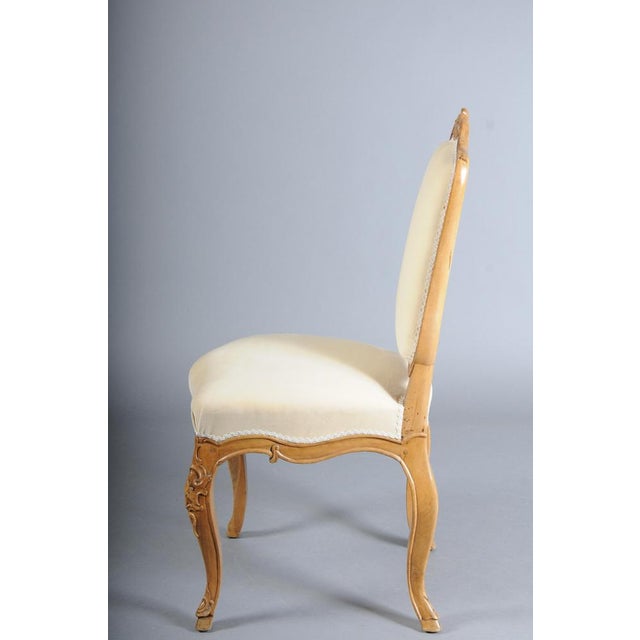 Rococo Salon Chairs in Walnut, 1700s, Set of 6 For Sale - Image 16 of 18