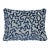 Janis Velvet Pillow Cover in Navy Blue, 12x20 Pillow For Sale