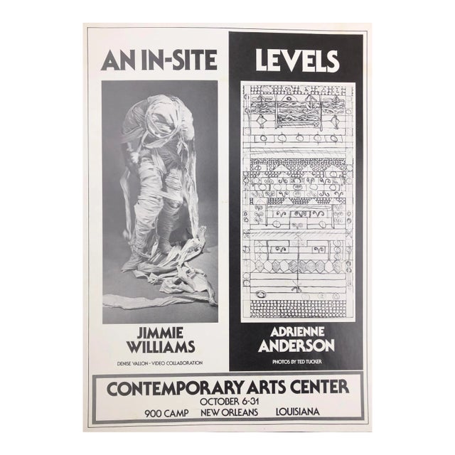 Adrienne Anderson Poster for Show in New Orleans For Sale