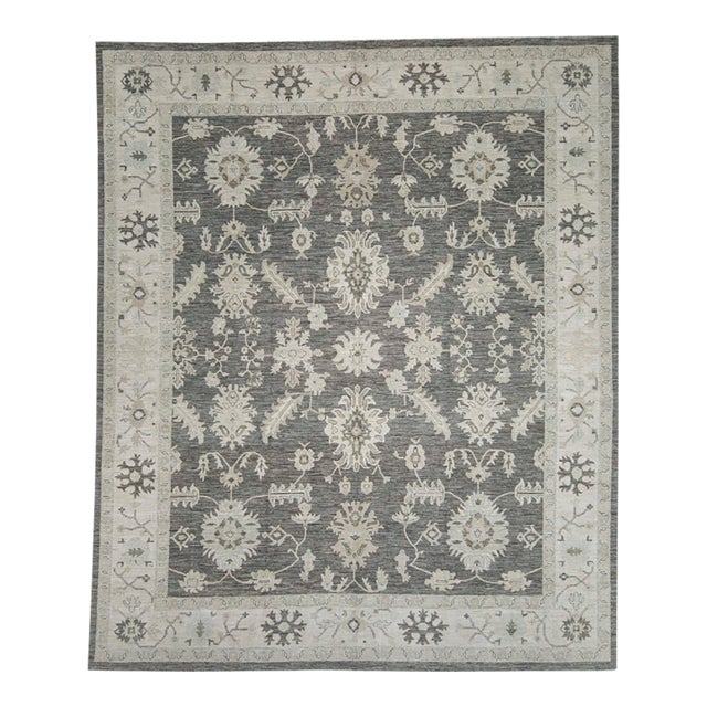 Oushak Rug 12'1" x 14'5" For Sale