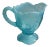 Early 1900s Northwood Intaglio Blue Opalescent Creamer For Sale