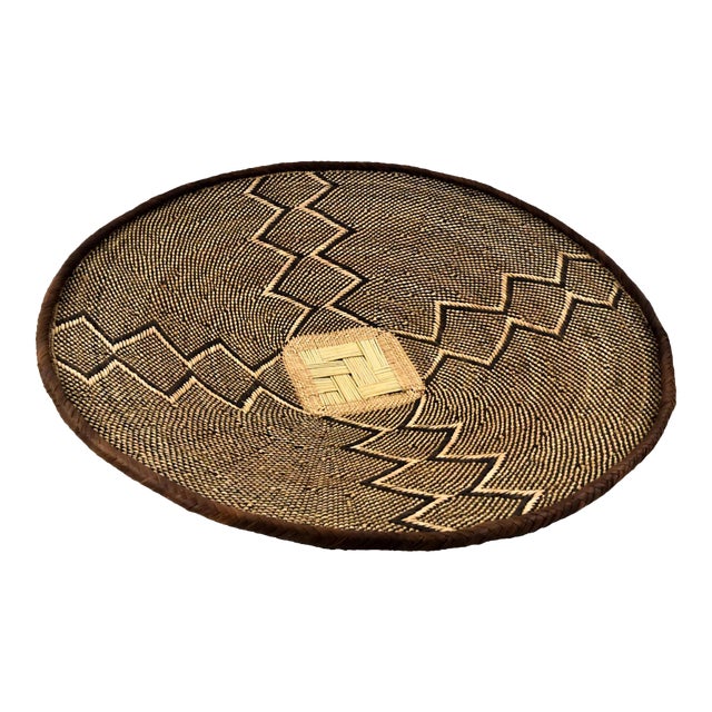 Early 20th Century Tonga Binga Basket 23.5 Inch For Sale