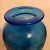 Blue Post Modern Blenko Blue Nuevo Floral Vase For Sale - Image 8 of 10