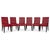 ISIS Leather Chairs from Wittmann, Set of 6 For Sale - Image 11 of 11